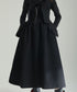 Bow Strap Wool Dress